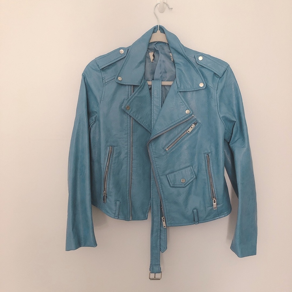 Faux Leather Jacket